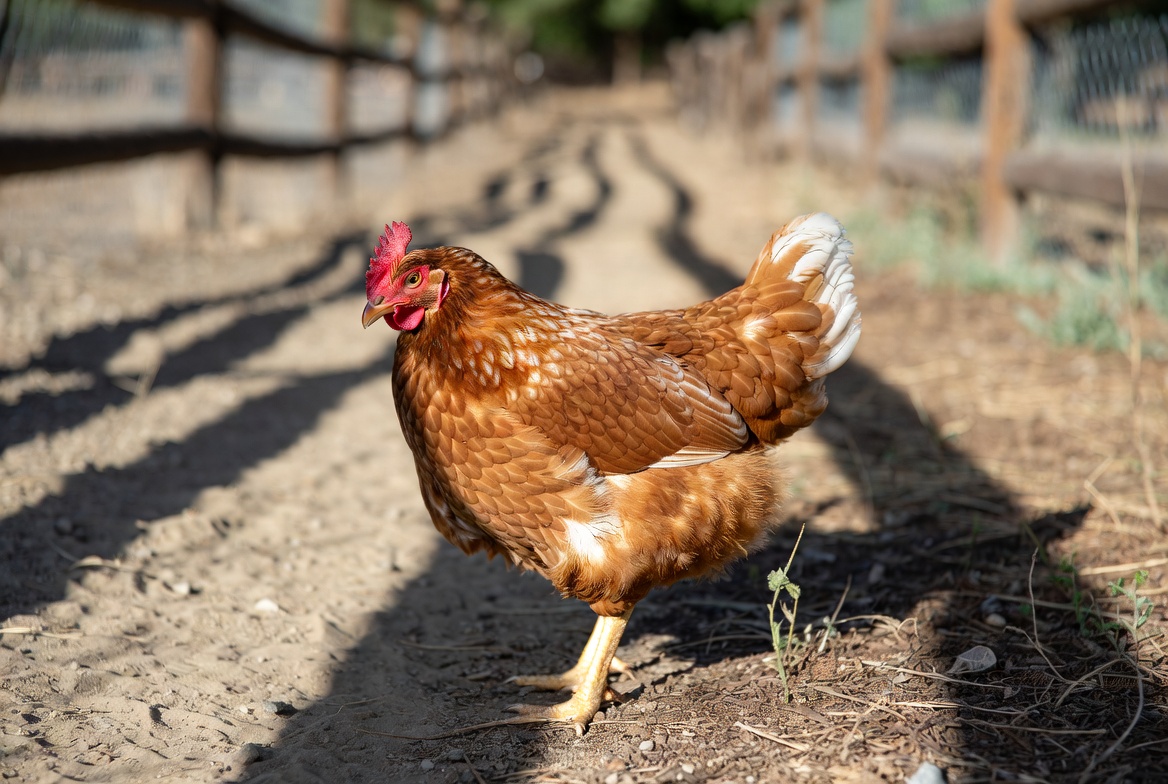 Our beautiful hen